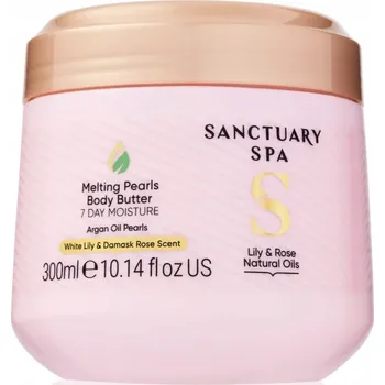 Sanctuary Spa Lily & Rose Intenzivně Hydratační Tělové Máslo 300 ml