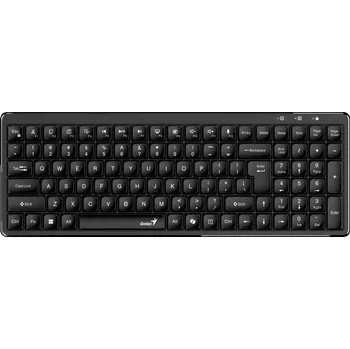 Klávesnice GENIUS LuxeMate 120/ Drátová/ USB/ Copilot/ černá/ CZ+SK layout