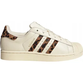 Dámské tenisky Dámské boty Adidas Superstar II HQ2696 krémové kožené retro 39 1/3
