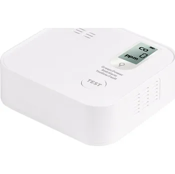 Detektor CO Detektor/Hlásič oxidu uhelnatého LogiLink - 10 let životnost baterie, alarm 85 dB