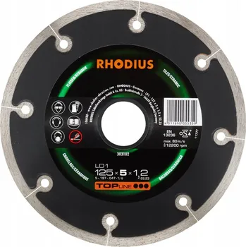 Řezný kotouč Diamantový Kotouč Rhodius DG50 Alphaline 230 mm