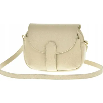 Kabelka Laura Biaggi kabelka přes rameno z pravé semišové kůže, béžová