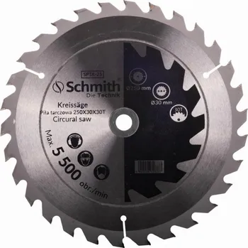 Pilový kotouč Kotoučová pila Schmith SPTA-25 250x30mm