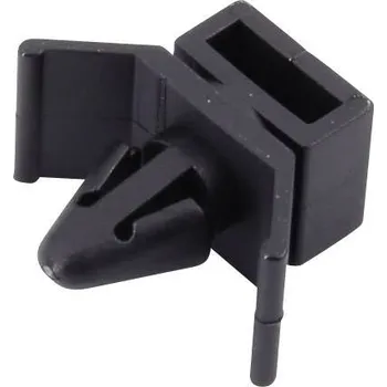 Stahovací páska KSS držák kabelu 28530c1313 s rozpínací kotvou černá 100 ks