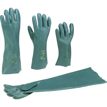 Zdravotnický oděv Ekastu 381 635 polyvinylchlorid rukavice pro manipulaci s chemikáliemi Velikost rukavic: 10, XL EN 374-1:2017-03/Typ A, EN 374-5:2017-03, EN 388:2017-01, EN