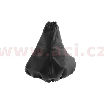 manžeta řadící páky (černá kůže, černý šev) (3768X17) (3768X17)