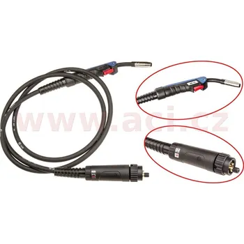 Příslušenství ke svářečce hořák 150 A, pro ocelový drát O 0,8 mm, dl. 3 m GYS (GY 063754) (GY 063754)