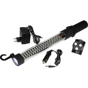 Svítilna HP Autozubehör 28368 60 plus 17LED Akku Arbeitsleuchte LED Tyčová LED svítilna napájeno akumulátorem, přes napájecí zdroj do zásuvky, s autokonektorem 5 W 110 lm