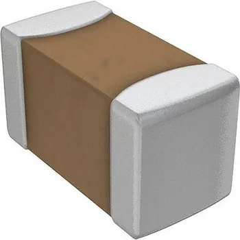 Kondenzátor Vícevrstvý keramický kondenzátor MLCC, řada: GRM 10μF ±20procent X5R dielektrický , SMD 10V dc, 0603 (1608M) Murata, 1.6 x