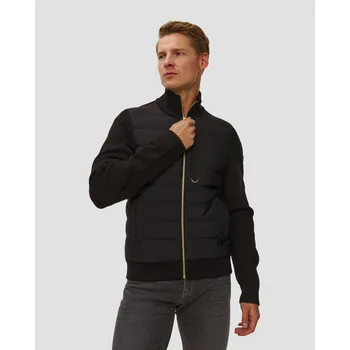 Černá Pánská Bundomikina Moose Knuckles Kamet Hybrid Jacket Gold M35mk682g-313