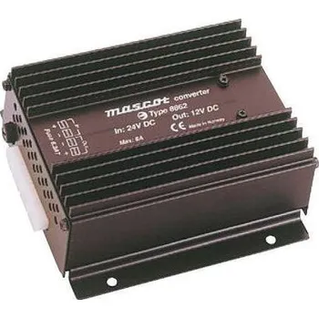 Měnič napětí Autoadaptér pro montáž napevno, stálý výkon: 79W, vstupní: 40 → 64V dc, výstup: 13.2V dc