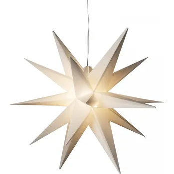 Dekorativní svítidlo Konstsmide 5971-200 vánoční hvězda hvězda teplá bílá LED bílá Energetická třída (EEK2021): G (A - G)