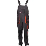 Pracovní kalhoty s laclem černooranžové (vel. 54) (X KALHOTY VW 754) (X KALHOTY VW 754)