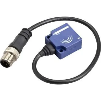 Indukční bezdotykový snímač 10 mm, výstup: PNP Blok 12 → 24 V IP67