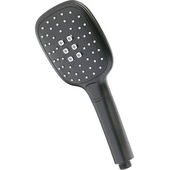 Sprchová hlavice EBS Ruční sprcha 10 x 11 cm, 3jet, černá