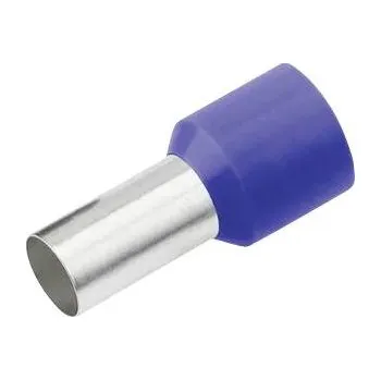 Cimco 187109 dutinka 0.75 mm² částečná izolace modrá 100 ks