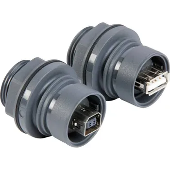 Síťový konektor Vestavný USB konektor PXP6042/B Přední strana typ B, zadní strana typ A PXP6042/B Bulgin Množství: 1 ks