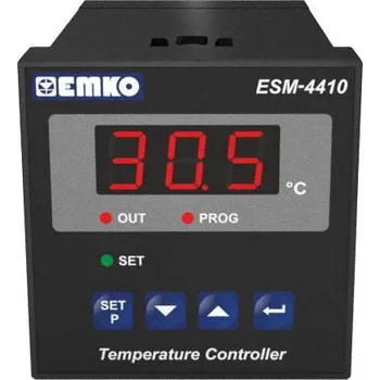 Emko ESM-4410.2.18.0.1/00.00/2.0.0.0 2bodový regulátor termostat NTC -50 do 100 °C relé 7 A (d x š x v) 95 x 48 x 48 mm
