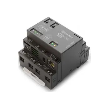 Relé Logický automat řada Opta RS485, výstup: Relé Ethernet Ethernet, RS485, USB 16 MB 8 8 Lišta DIN 12 → 24 V Arduino