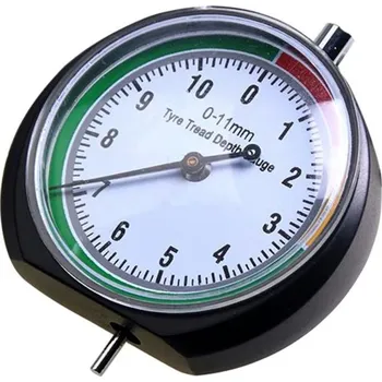 Posuvné měřítko Měřič hloubky dezénu pneumatik 0-11 mm