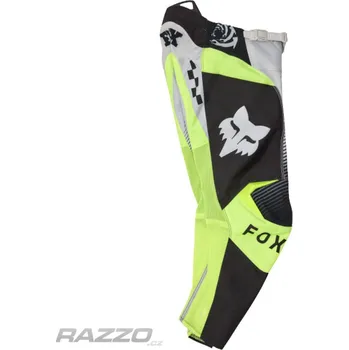Moto kalhoty Dětské kalhoty FOX 180 Pant Kids Collect Grey Yellow 2026 Kids 5 ( 20 )