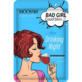 Pleťová maska MOOYAM - Pleťová maska Bad Girl Good Skin „Po Probdělé Noci” – 25 ml