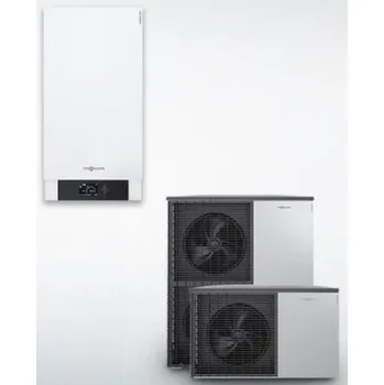 Tepelné čerpadlo Viessmann VITOCAL 200-S AWB-E-AC 201.D10 tepelné čerpadlo 7,58kW, 400V, vzduch-voda, venkovní+vnitřní jednotka s průtokovým ohřevem