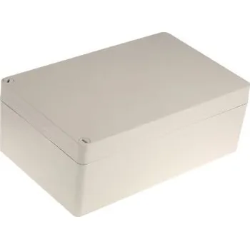 Elektroinstalační krabice Nástěnná krabice IP66 Plast vyztužený sklem Šedá 120 x 200 x 320mm