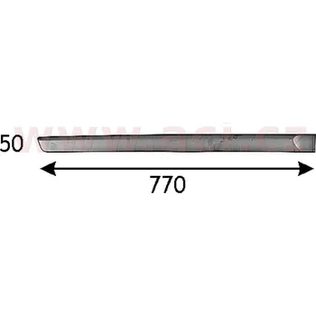 Lišta karosérie boční lišta zadních dveří pro lak ORIGINÁL, P (1887406Q) (1887406Q)