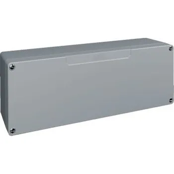 Elektroinstalační krabice Nástěnná krabice, řada: GA IP66 Hliník 360 x 120 x 82mm RAL 7001