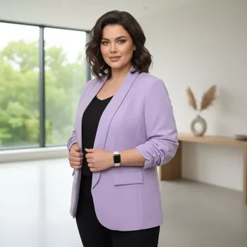 Dámské sako Dámské sako Elsa fialové M3491