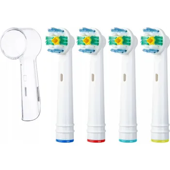Náhradní hlavice k elektrickému kartáčku Hlavice pro zubní kartáčky Oral-B, náhrada Nistal, 4 ks