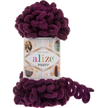 Alize Puffy 111 - tmavý burgund