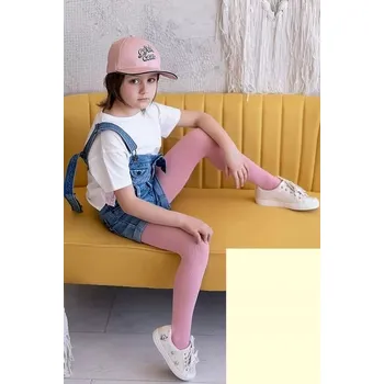 Dětské punčocháče Knittex béžové z viskózy, velikost 128