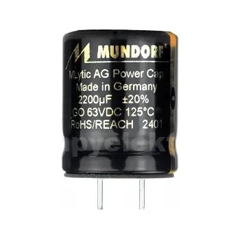 Kondenzátor Kondenzátor Mundorf MLGO M-Lytic 2200 uF 63V