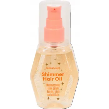 Vlasová regenerace Olej na vlasy se třpytkami The Beauty Dept. 100 ml