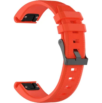 Techsuit - Řemínek QuickFit 26 mm (W058) - Garmin Fenix 3/3 HR/5X/5X Plus/6X/6X Pro/7X/7X Pro Solar - oranžový