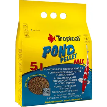 Krmivo pro rybičky Granulované krmivo pro ryby Tropical 650 g 5 l