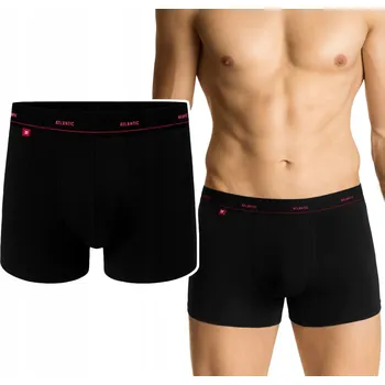 Boxerky ATLANTIC 1190 pánské boxerky BAVLNA PIMA - M