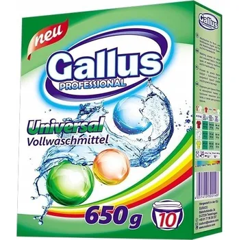 Prací prášek Univerzální prací prášek Gallus 0,65 kg