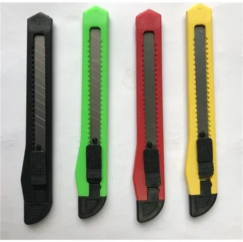 Pracovní nůž Odlamovací nůž, plastový, 9 mm