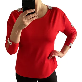 Podprsenka B809 ELEGANTNÍ ČERVENÁ SPOLEČENSKÁ HALENKA vel. 40