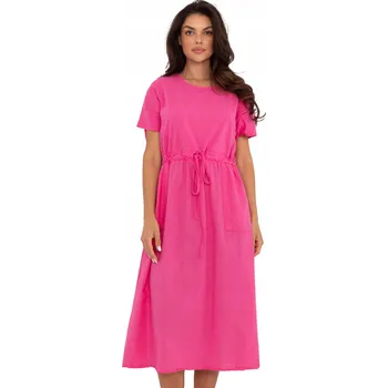 Dámské šaty Och Bella šaty pro běžné nošení, klasické midi, univerzální velikost