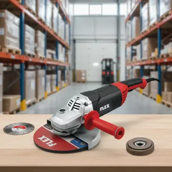 úhlová bruska FLEX L 26-6 230 TK-S Úhlová bruska 2600W + kotouč + SDS click