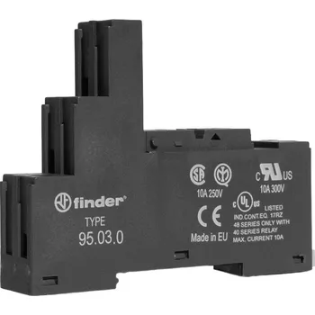 Relé Finder 95.03.0 patice pro relé Finder řada 40, 1 ks