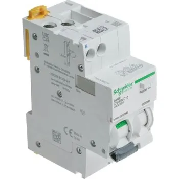 Proudový chránič Proudový chránič RCBO, řada: A9 1P 10 A DIN vypínací citlivost 30mA, rozsah: Acti9