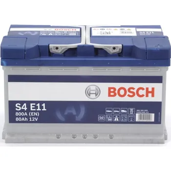 Autobaterie Startovací baterie - 0 092 S4E 111 - BOSCH 80AH 800A - startovací baterie [MP] (0092S4E111) (0092S4E111)