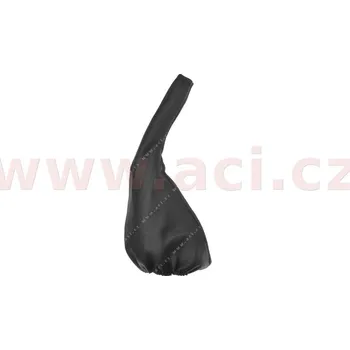 manžeta páky ruční brzdy (černá kůže, černé prošití) (5834X18) (5834X18)