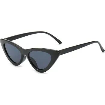 Sluneční brýle Techsuit - Sluneční brýle (5040) - pro ženy, PC rám a čočky, trojúhelníkové - černé