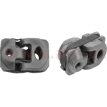 Sprchový závěs gumový závěs výfuku (d=125 mm, š=31 mm, tl. 36 mm) (V 7659-30) (V 7659-30)